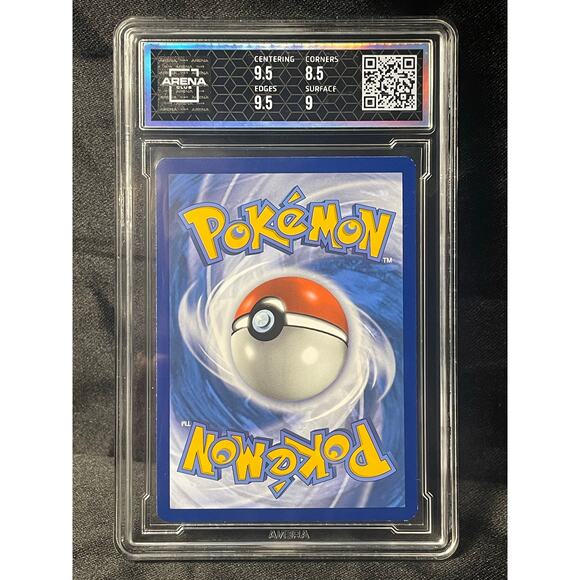 2021 Snom Snowflake Stamp #84 Pokémon Fusion Strike ArenaClub Graded MINT 9 - Picture 3 of 4